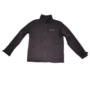 Columbia Mens Size Medium Brown Ascender Softshell Jacket EUC 🍂 FALL 🍂